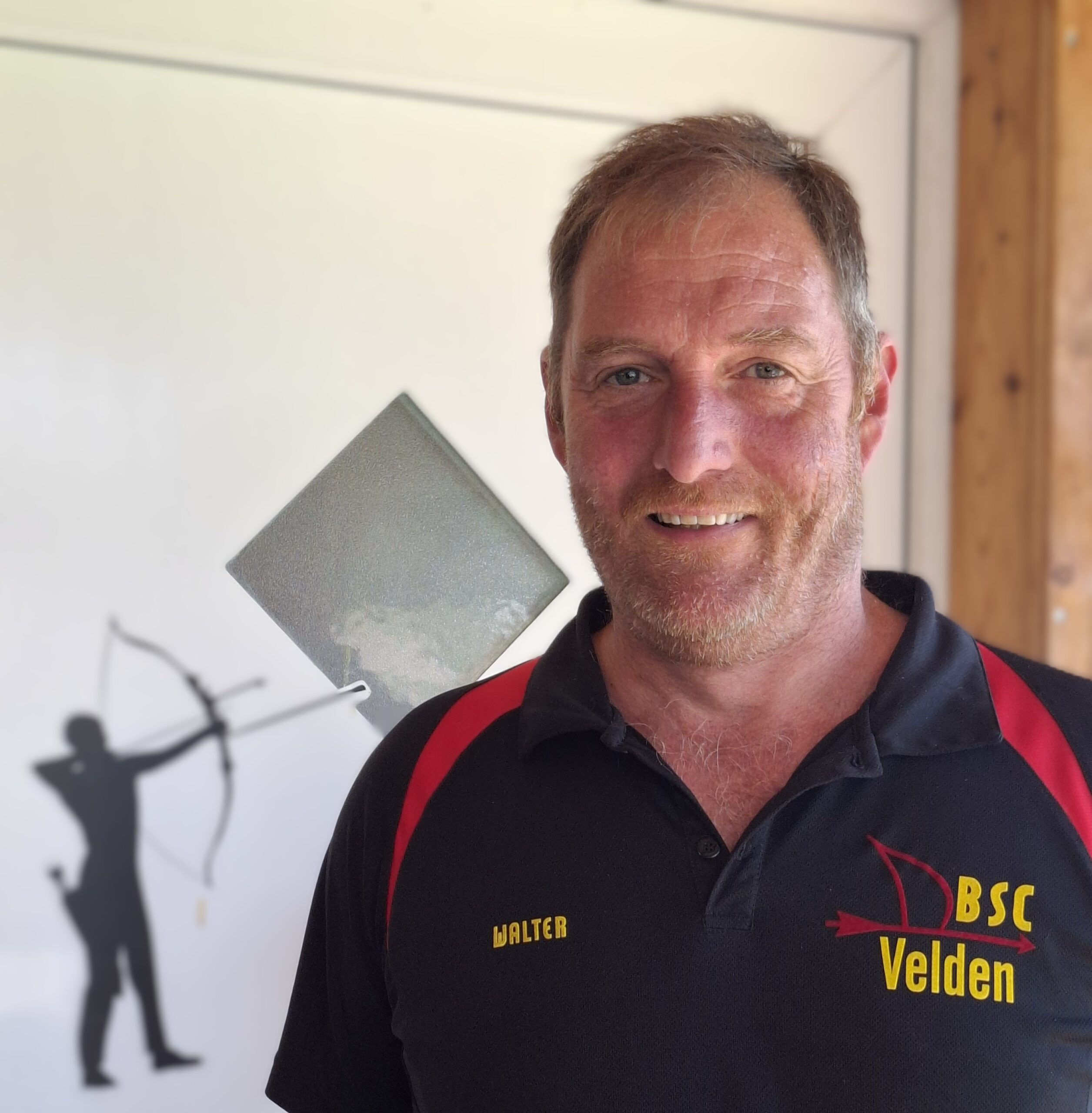 Mitglied des BSC Velden beim Bogensport