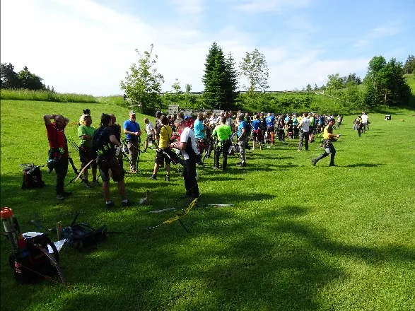 Waldstimmung am Parcours